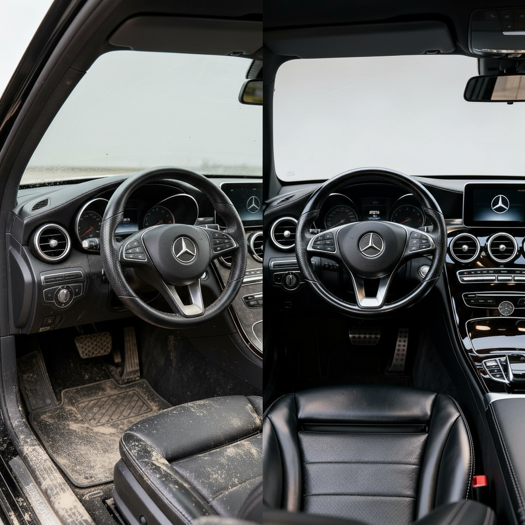 Intensive Innenreinigung