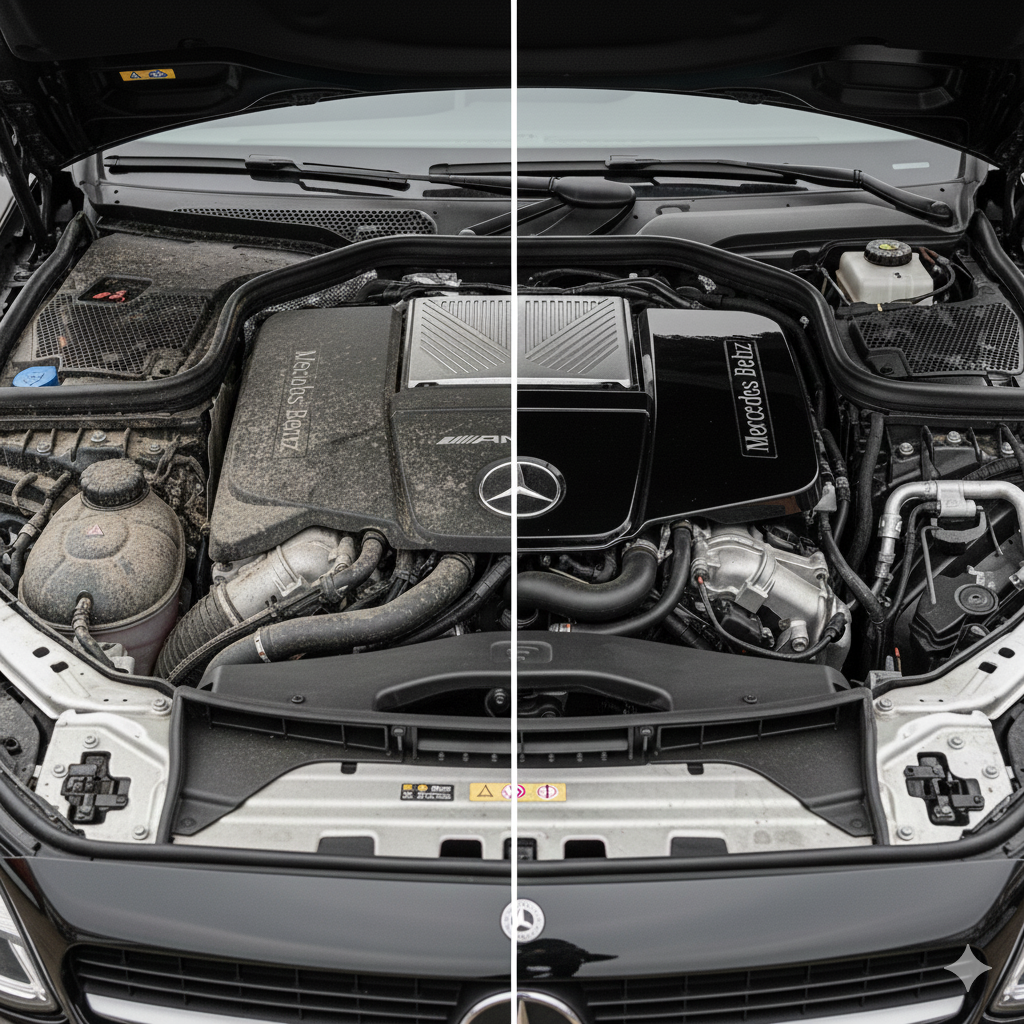 Chemische Motorreinigung