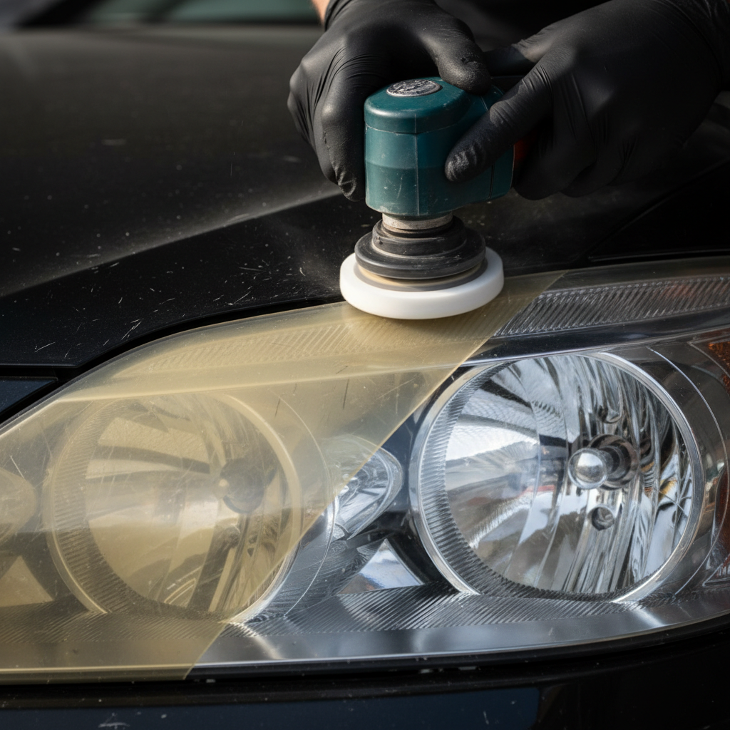 Scheinwerfer Aufbereitung